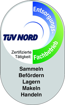 Zertifizierter Entsorgungsfachbetrieb, TÜV Nord